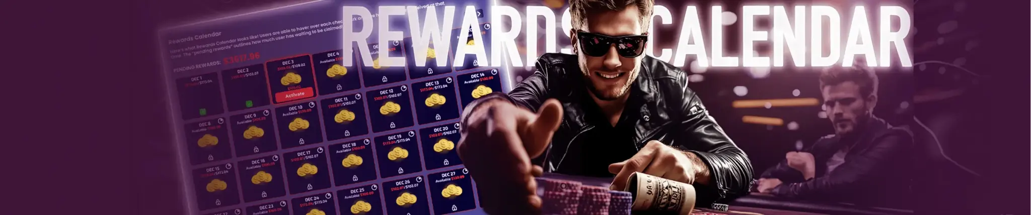 30% Back with Rewards Calendar